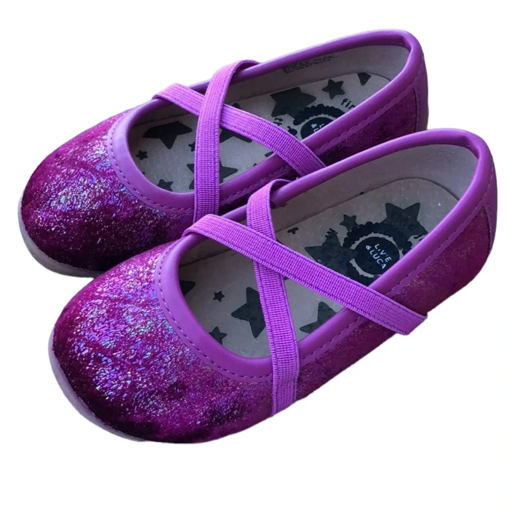 Livie & Luca Fuchsia Flats